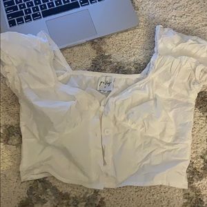 oh polly white shirt